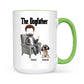 The Dogfather Funny Dad And Dog - Gift For Dad And Dog Lover - Personalized Mug