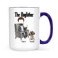 The Dogfather Funny Dad And Dog - Gift For Dad And Dog Lover - Personalized Mug