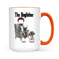 The Dogfather Funny Dad And Dog - Gift For Dad And Dog Lover - Personalized Mug