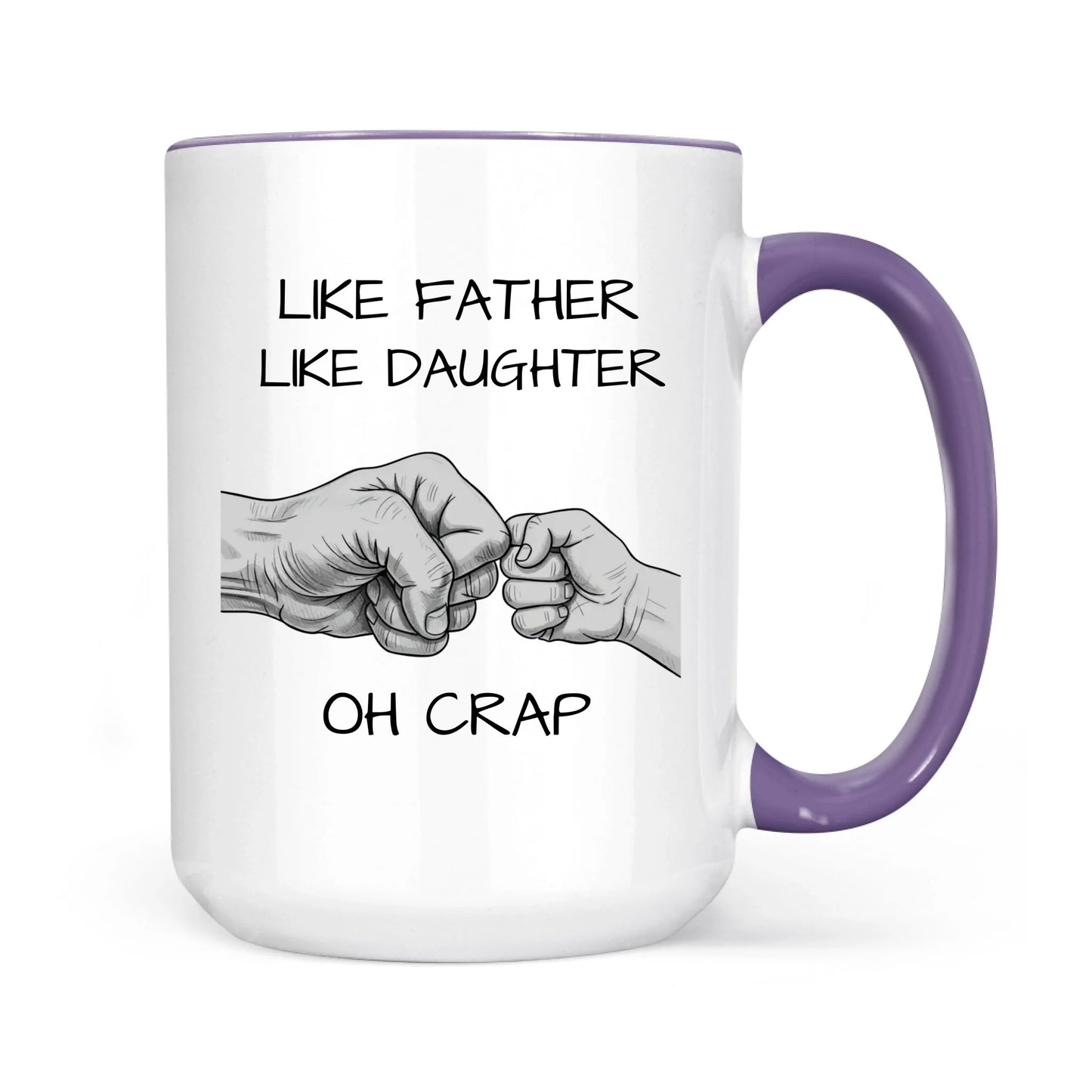 Dad & Daughter Bond - Like Father Like Daughter Mug - Celebrating Fatherly Love - Gift For Father's Day