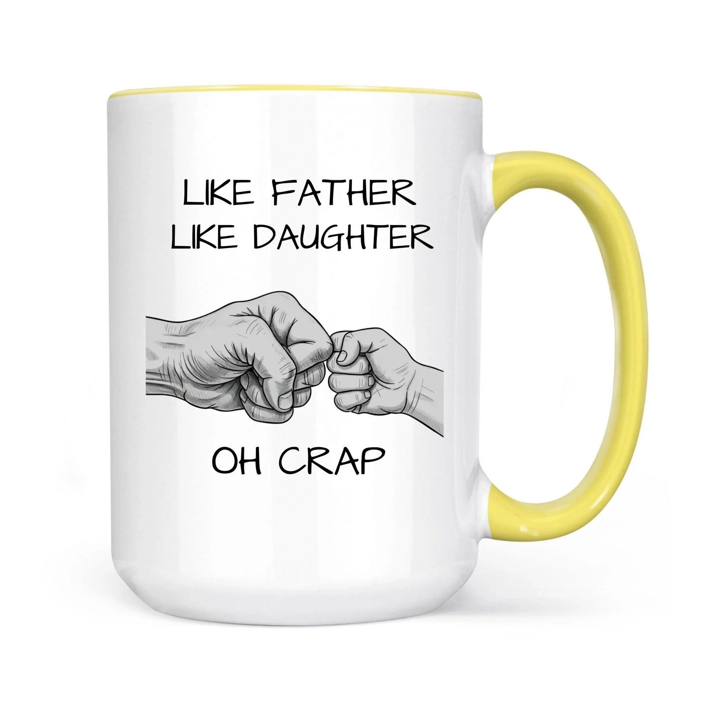 Dad & Daughter Bond - Like Father Like Daughter Mug - Celebrating Fatherly Love - Gift For Father's Day