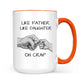Dad & Daughter Bond - Like Father Like Daughter Mug - Celebrating Fatherly Love - Gift For Father's Day
