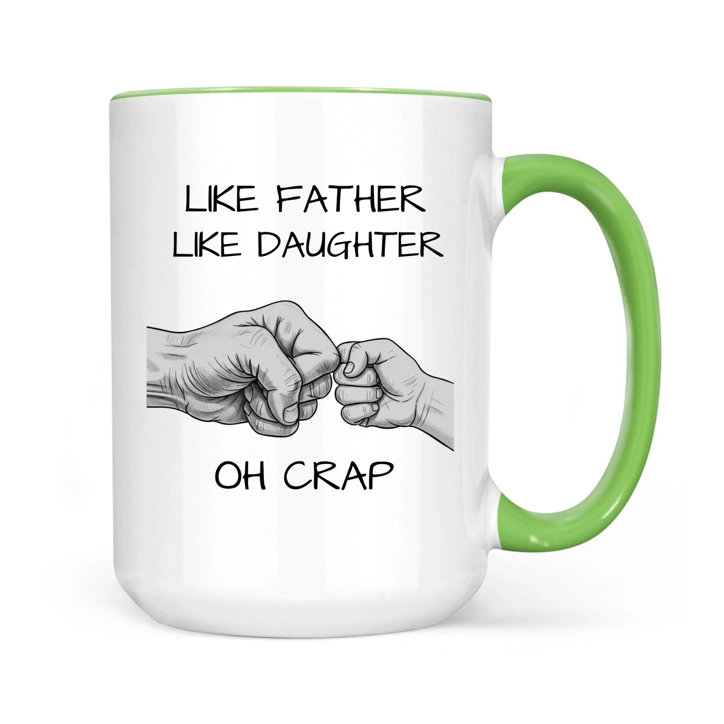 Dad & Daughter Bond - Like Father Like Daughter Mug - Celebrating Fatherly Love - Gift For Father's Day