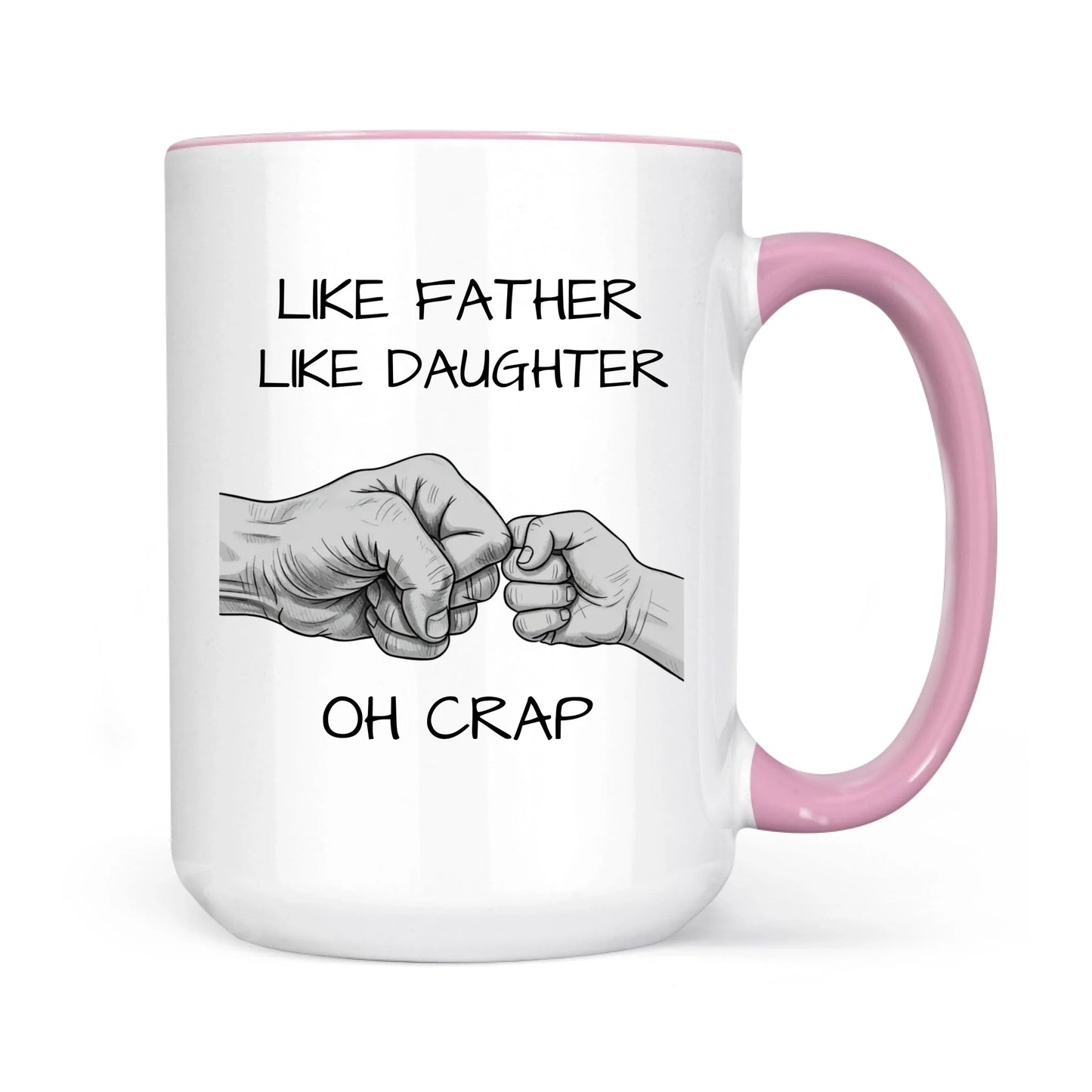 Dad & Daughter Bond - Like Father Like Daughter Mug - Celebrating Fatherly Love - Gift For Father's Day