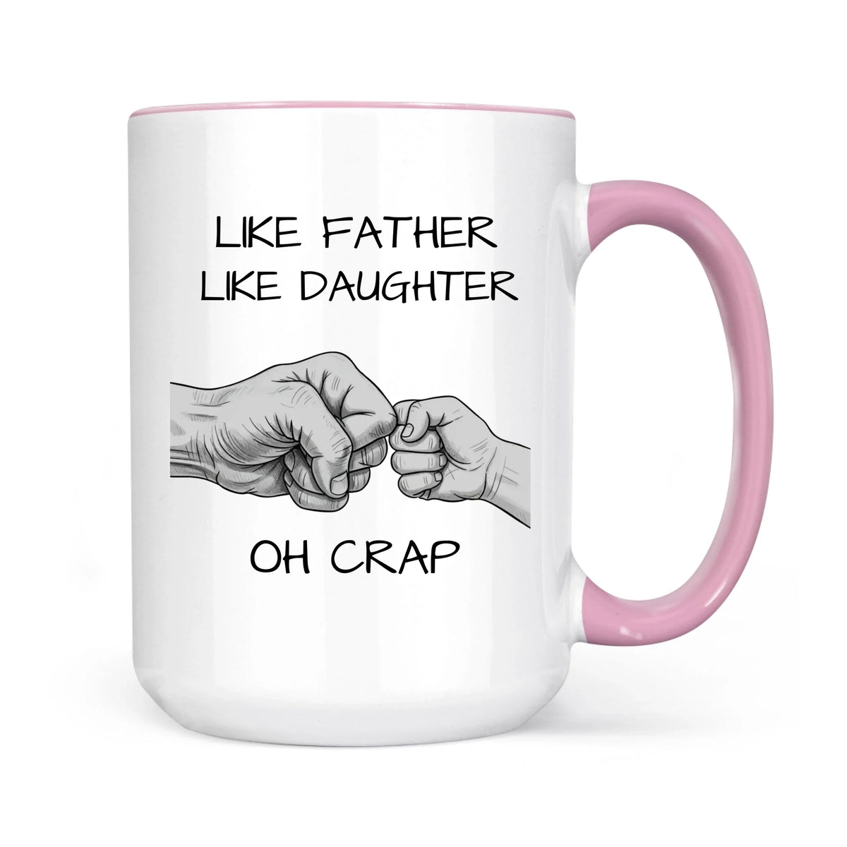 Dad & Daughter Bond - Like Father Like Daughter Mug - Celebrating Fatherly Love - Gift For Father's Day