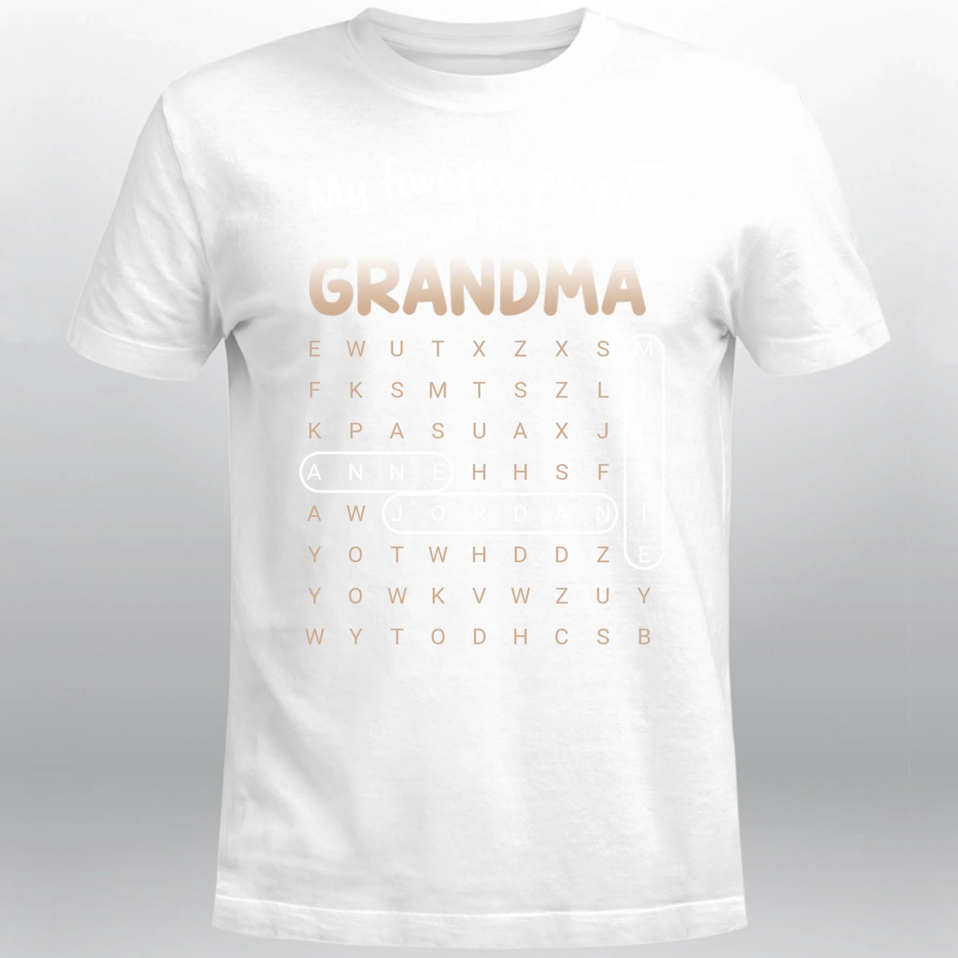 T-Shirt Mockup Font