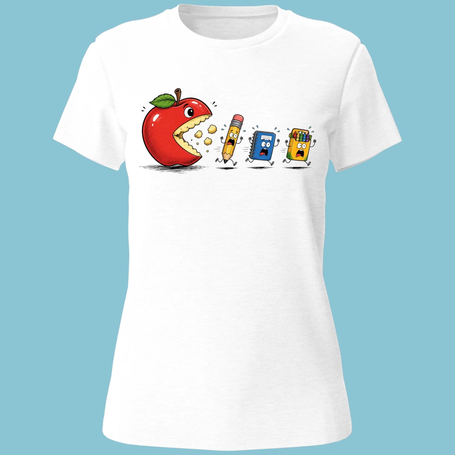 Woman T-Shirt Mockup Font