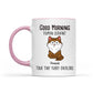 Good Morning Human Servant - Personalized Mug - Gift For Cats Lovers, Cat Mom, Cat Dad