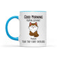 Good Morning Human Servant - Personalized Mug - Gift For Cats Lovers, Cat Mom, Cat Dad