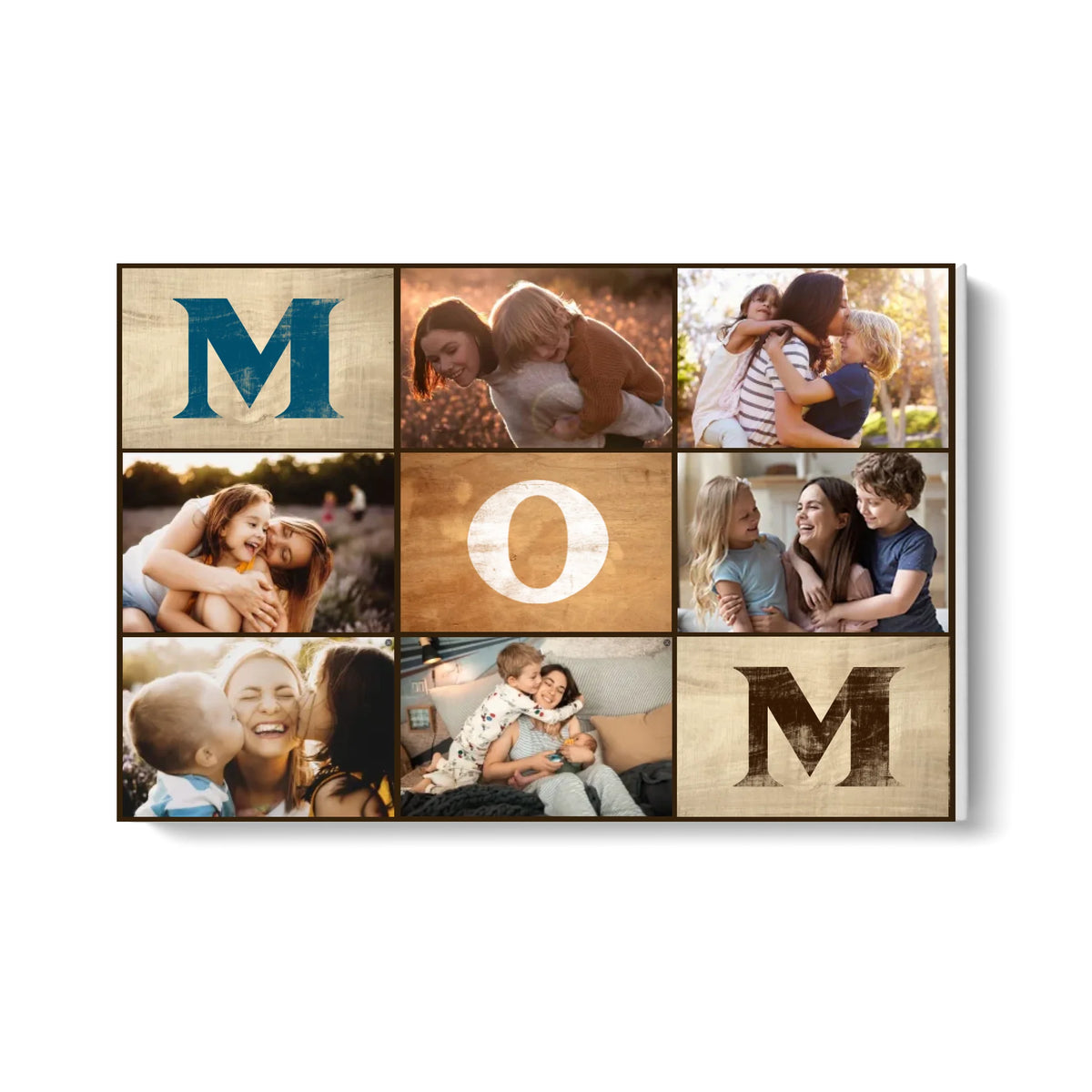 Custom Canvas For Mom - Personalized Photo Collage Gift For Mother Canvas Mom Canvas Print