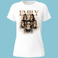 Woman T-Shirt Mockup Font