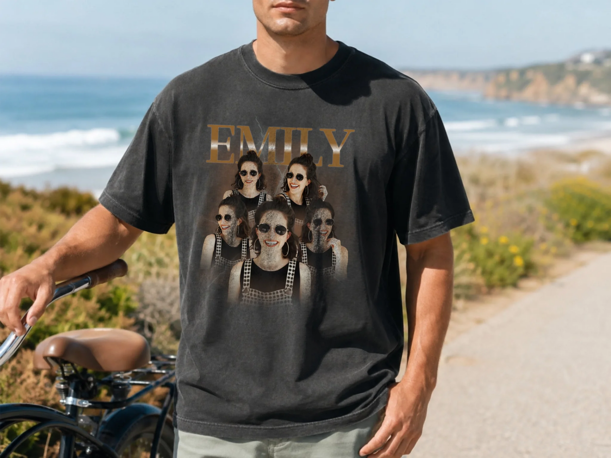 Mockup 2-117 Black  Comfort Colors 1717 Summer Male T-Shirt Mockup_5000_3750