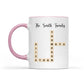 Custom Text Create Your Own Crossword Puzzle - Personalized Custom Mug - Gift For Family Members, Friends