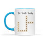 Custom Text Create Your Own Crossword Puzzle - Personalized Custom Mug - Gift For Family Members, Friends