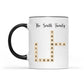 Custom Text Create Your Own Crossword Puzzle - Personalized Custom Mug - Gift For Family Members, Friends