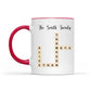 Custom Text Create Your Own Crossword Puzzle - Personalized Custom Mug - Gift For Family Members, Friends