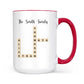 Custom Text Create Your Own Crossword Puzzle - Personalized Custom Mug - Gift For Family Members, Friends