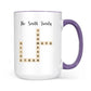 Custom Text Create Your Own Crossword Puzzle - Personalized Custom Mug - Gift For Family Members, Friends