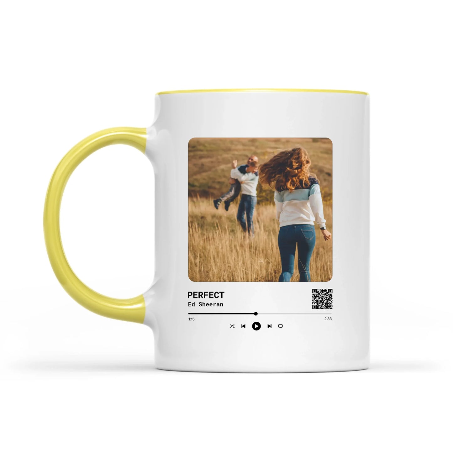 Media Player Mug - Custom Your Photo On Mug