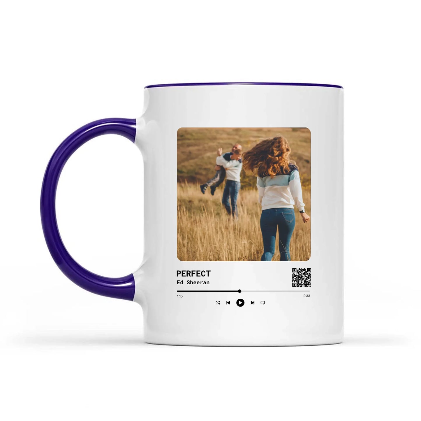 Media Player Mug - Custom Your Photo On Mug