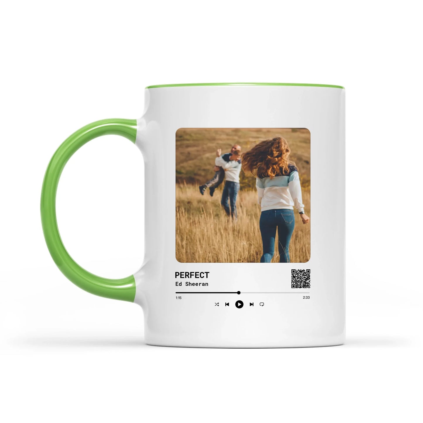 Media Player Mug - Custom Your Photo On Mug