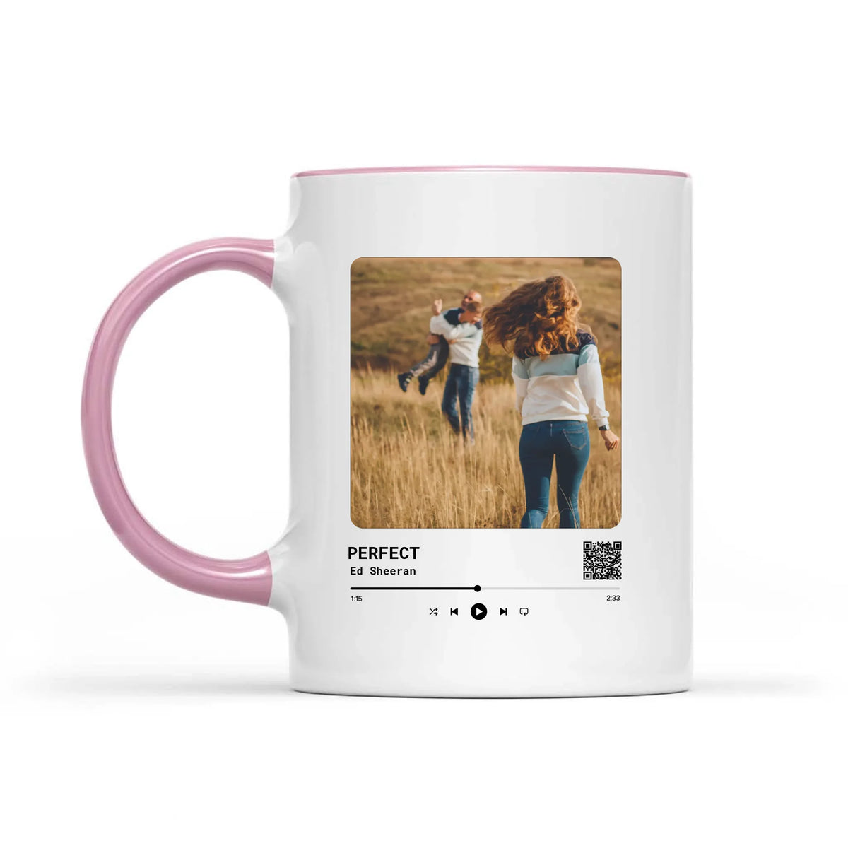Media Player Mug - Custom Your Photo On Mug
