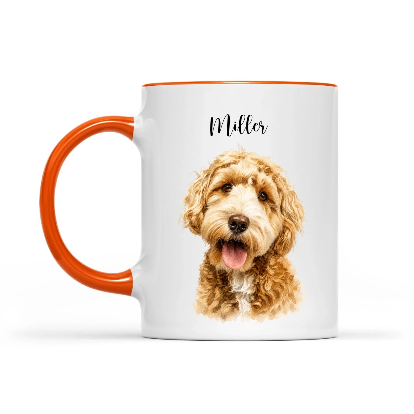 Personalized Pet Portrait Mug - Custom Dog or Cat Photo Memorial Gift