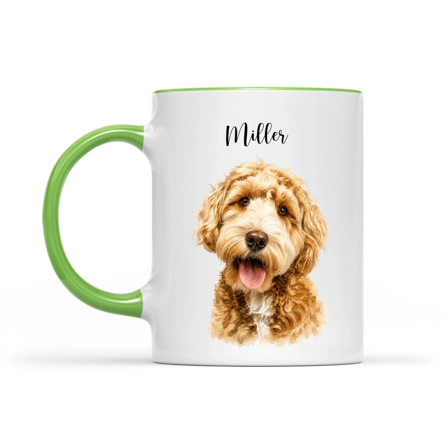 Personalized Pet Portrait Mug - Custom Dog or Cat Photo Memorial Gift
