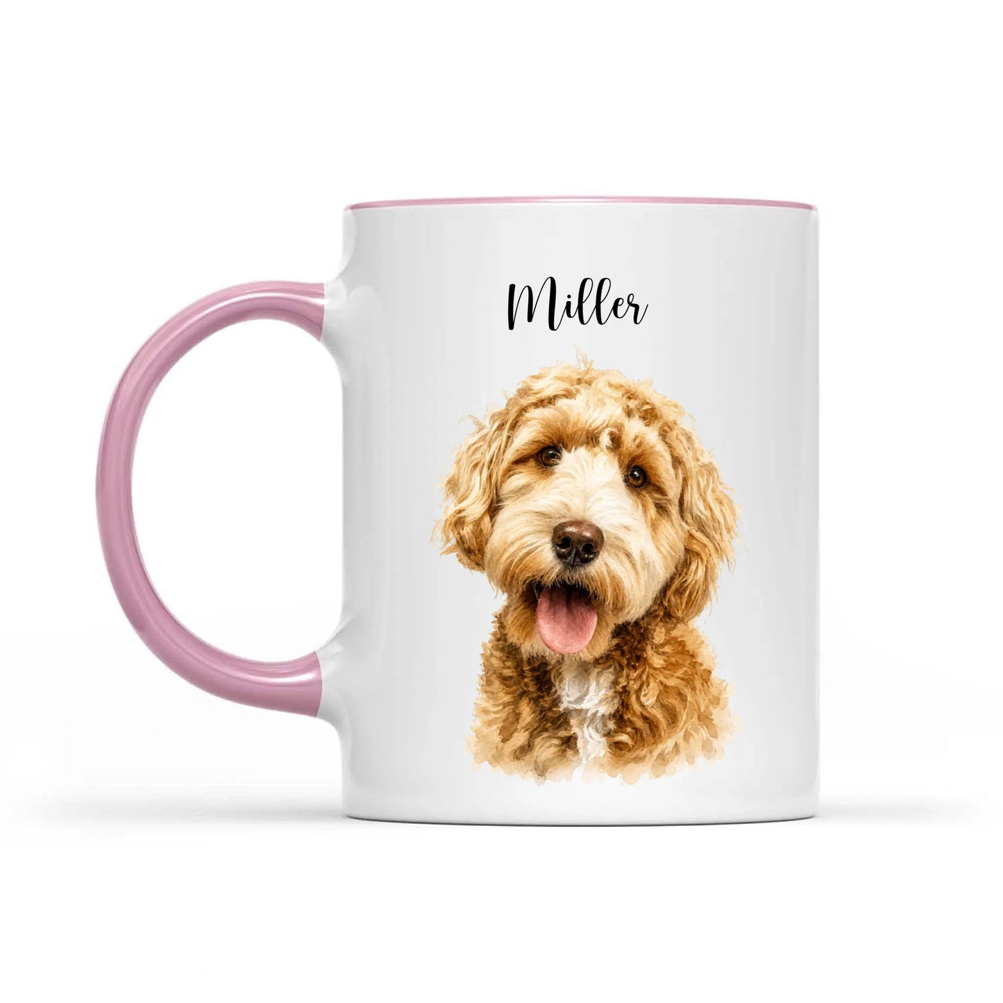 Personalized Pet Portrait Mug - Custom Dog or Cat Photo Memorial Gift