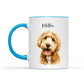 Personalized Pet Portrait Mug - Custom Dog or Cat Photo Memorial Gift