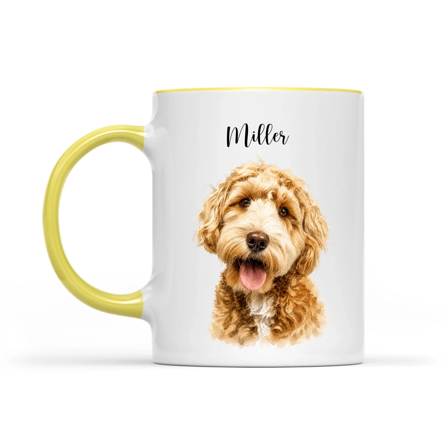 Personalized Pet Portrait Mug - Custom Dog or Cat Photo Memorial Gift