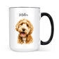 Personalized Pet Portrait Mug - Custom Dog or Cat Photo Memorial Gift