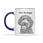 Portrait Sketch Custom Photo Dog - Gift For Dog Lover - Personalized Mug