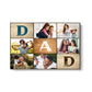 Custom Canvas For Dad - Personalized Photo Collage Gift For Father Canvas Print