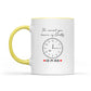 Custom Photo Realistic Watercolor Art The Moment You Became My Daddy Mommy Date And Time - Personalized Pottery Mug