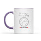 Custom Photo Realistic Watercolor Art The Moment You Became My Daddy Mommy Date And Time - Personalized Pottery Mug