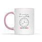 Custom Photo Realistic Watercolor Art The Moment You Became My Daddy Mommy Date And Time - Personalized Pottery Mug