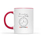 Custom Photo Realistic Watercolor Art The Moment You Became My Daddy Mommy Date And Time - Personalized Pottery Mug