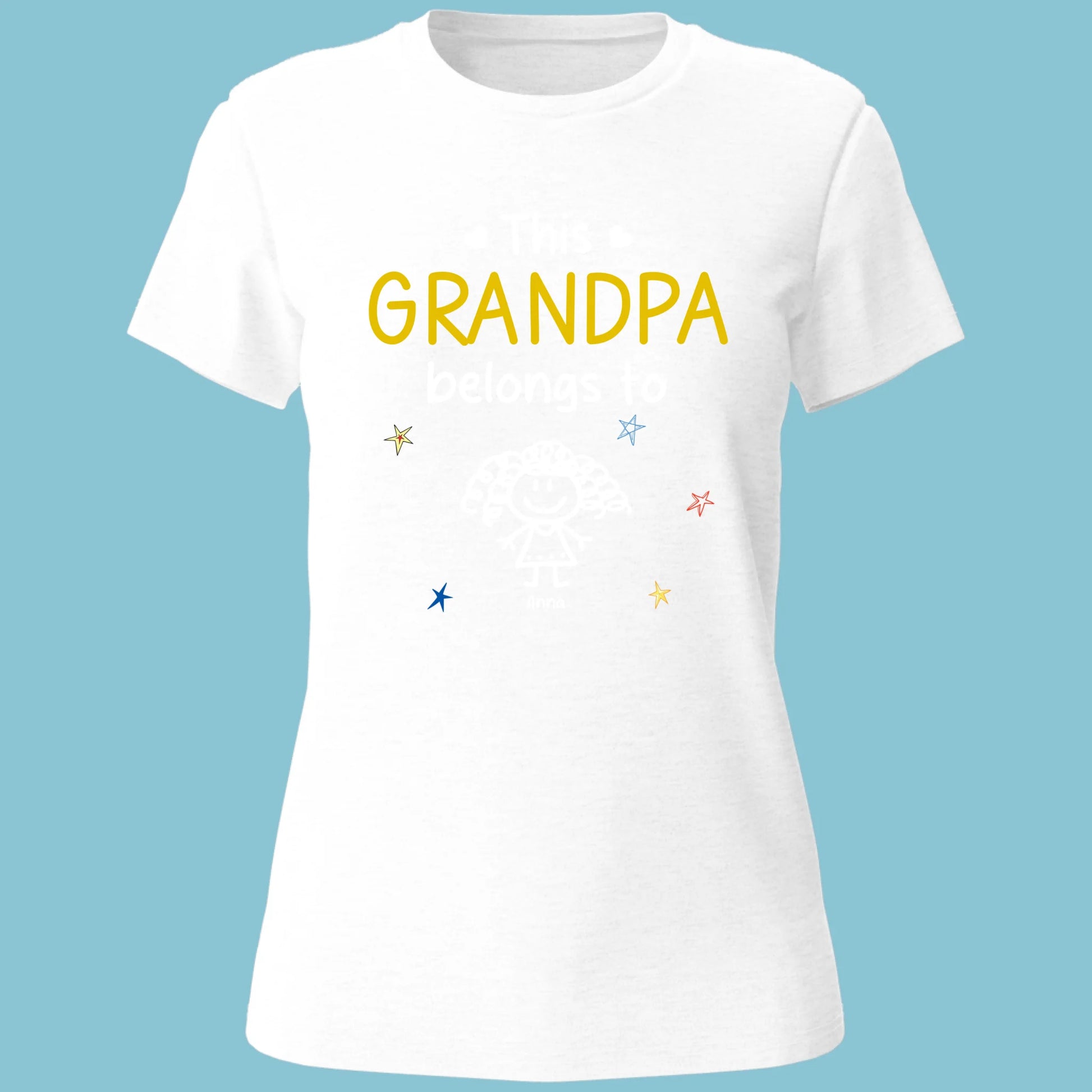 Woman T-Shirt Mockup Font