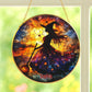 Halloween Witch - Personalized Window Stained Glass