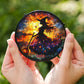 Halloween Witch - Personalized Window Stained Glass