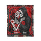 Couple Skeleton Romantic Halloween - Custom Name Couple Blacket - Halloween Gifts For Couples