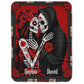 Couple Skeleton Romantic Halloween - Custom Name Couple Blacket - Halloween Gifts For Couples