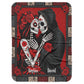 Couple Skeleton Romantic Halloween - Custom Name Couple Blacket - Halloween Gifts For Couples