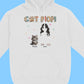Cat Mom And Her Cat - Custom Mother And Cat - Gift For Mother's Day And Cat Lovers - Personalized Pullover Hoodie