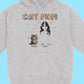 Cat Mom And Her Cat - Custom Mother And Cat - Gift For Mother's Day And Cat Lovers - Personalized Pullover Hoodie