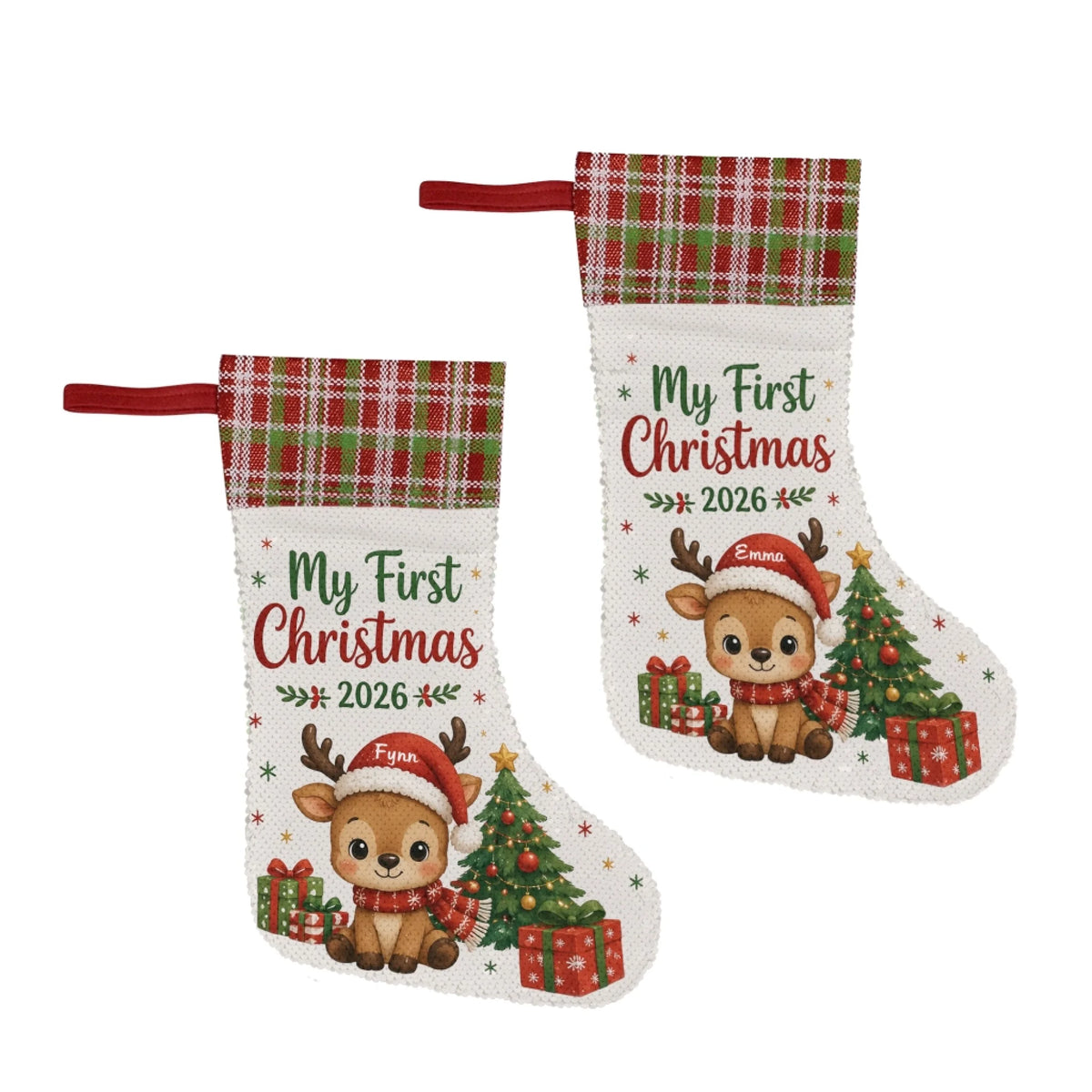 Mockup_Sequin Christmas Stocking 5