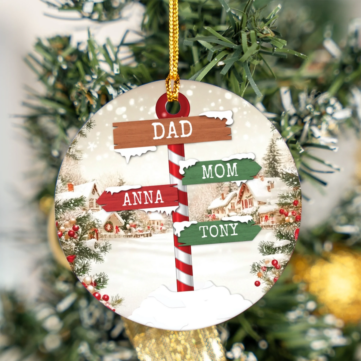 Mockup Ceramic Ornament 1
