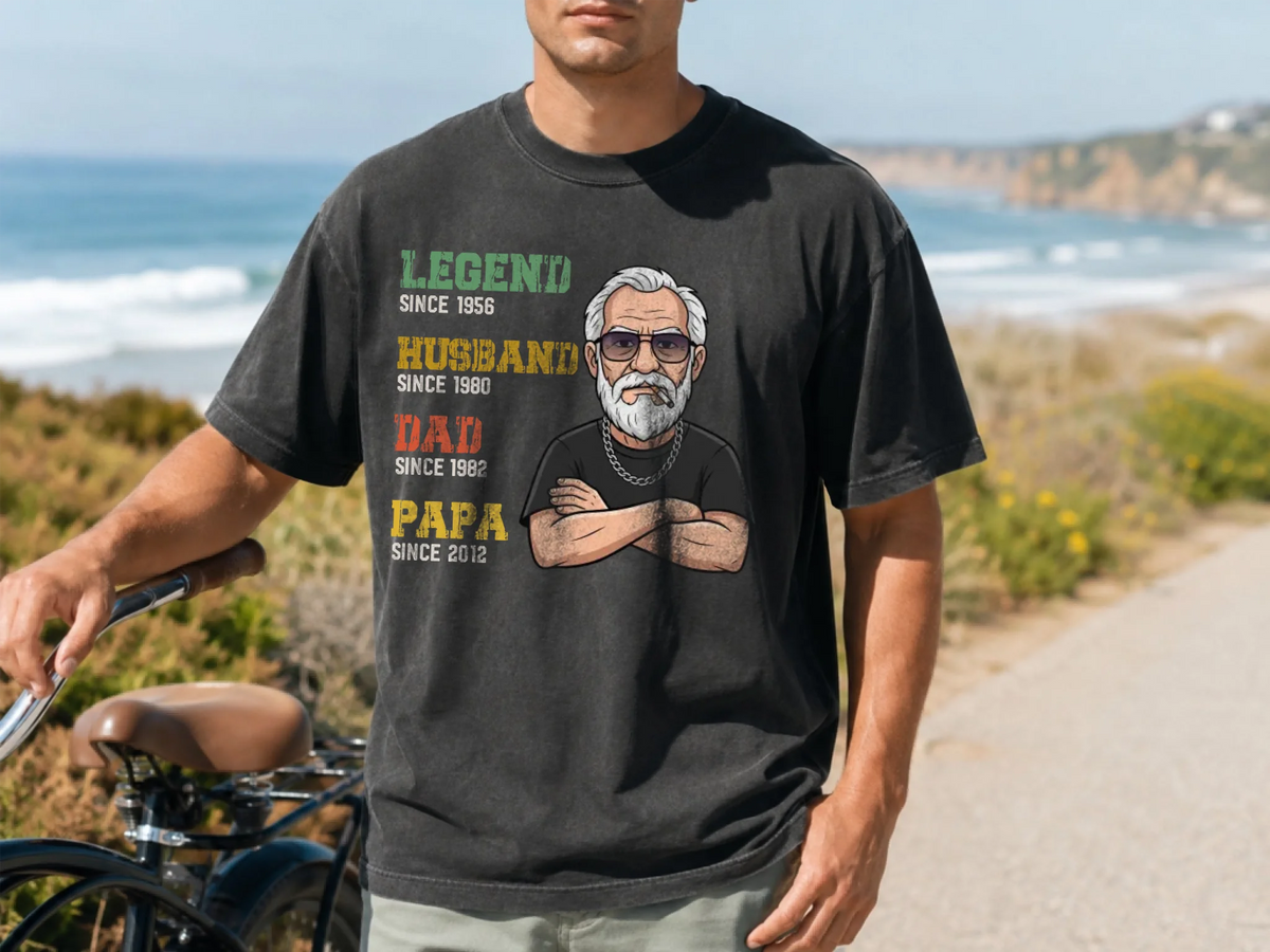 Mockup 2-117 Black  Comfort Colors 1717 Summer Male T-Shirt Mockup_5000_3750
