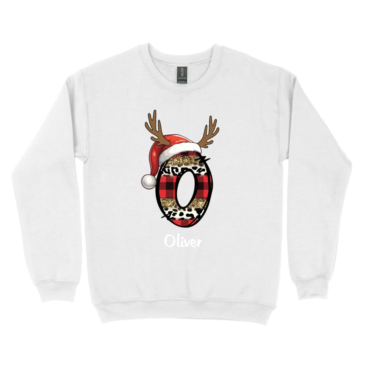 Matching Family Christmas Sweatshirts, Personalized Christmas Family